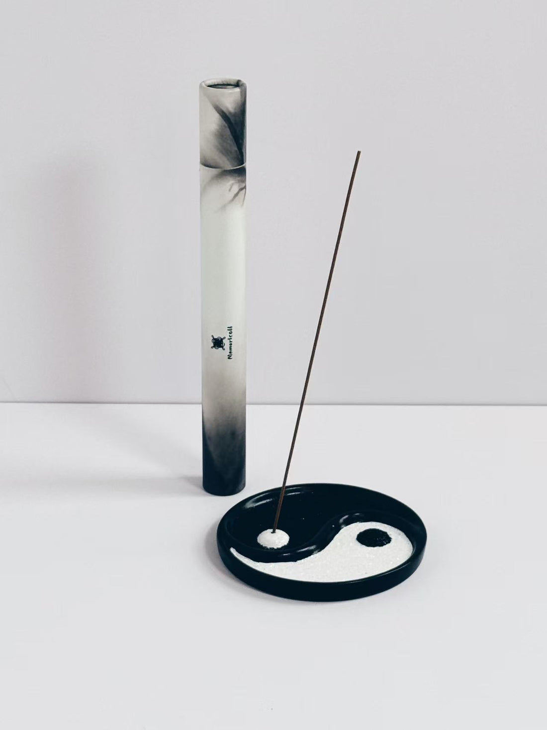 Ceramic Incense Holder, Taichi/Yin Yang 