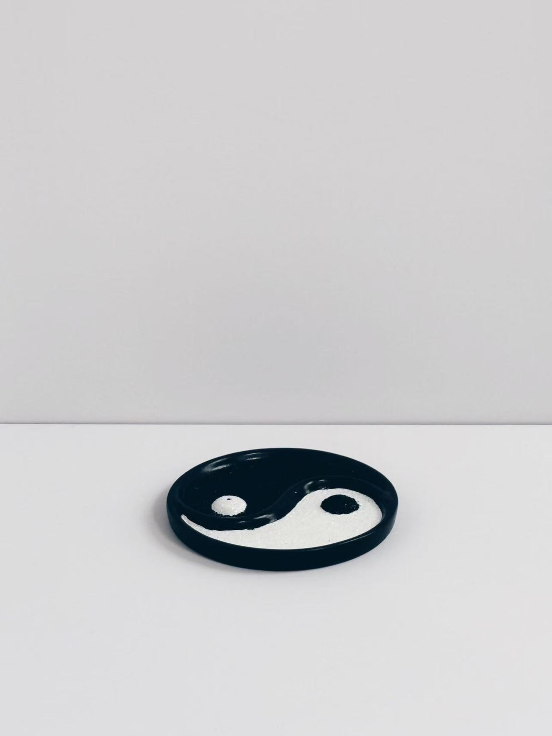 Ceramic Incense Holder, Taichi/Yin Yang 